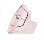 Logitech Lift Vertical Ergonomic Mouse Rose - Image 4
