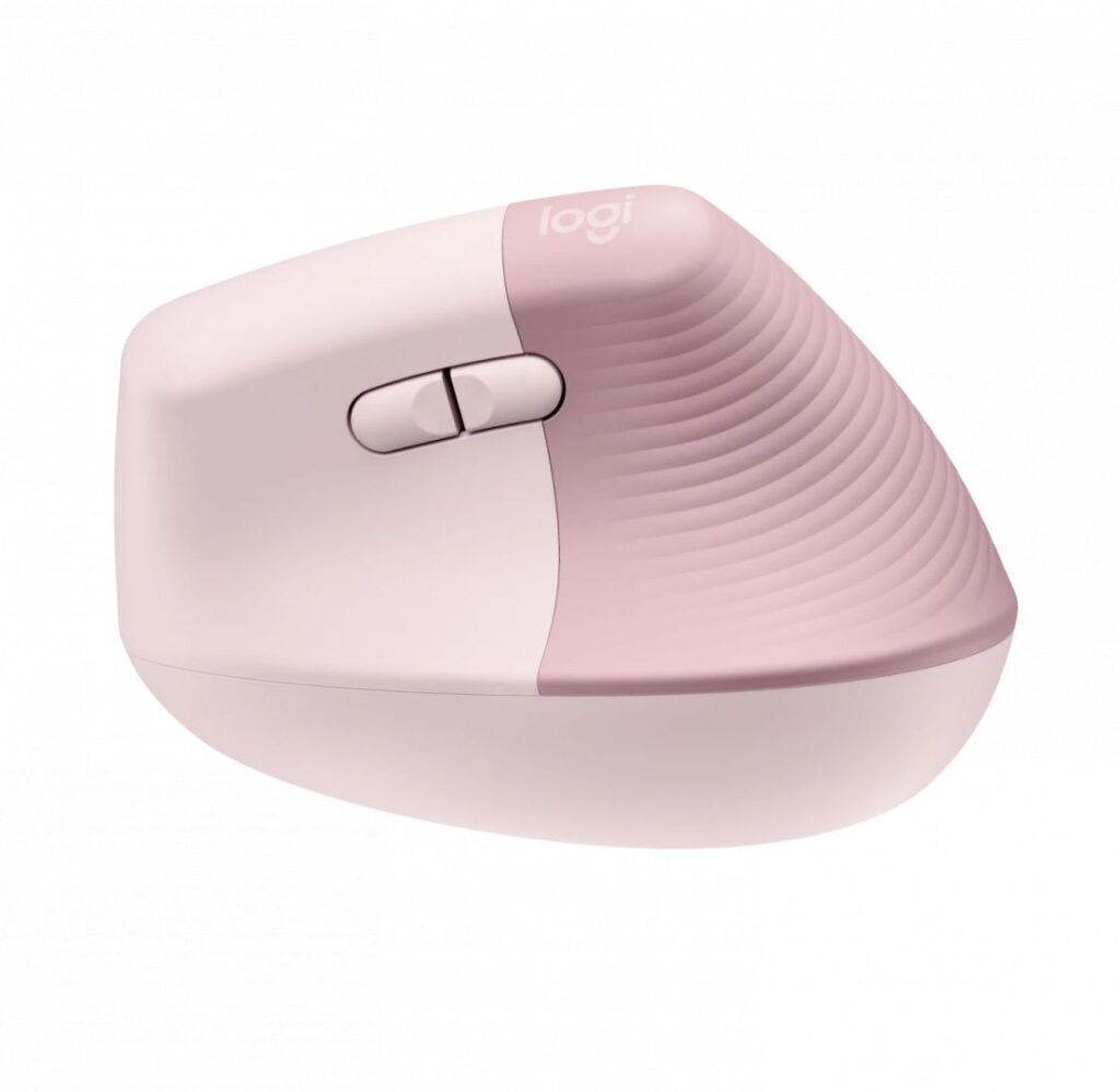 Logitech Lift Vertical Ergonomic Mouse Rose - Image 5