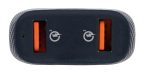 Gembird TA-U2QC3-CAR-01 2port USB Car Fast Charger QC3.0 36W Black - Image 2