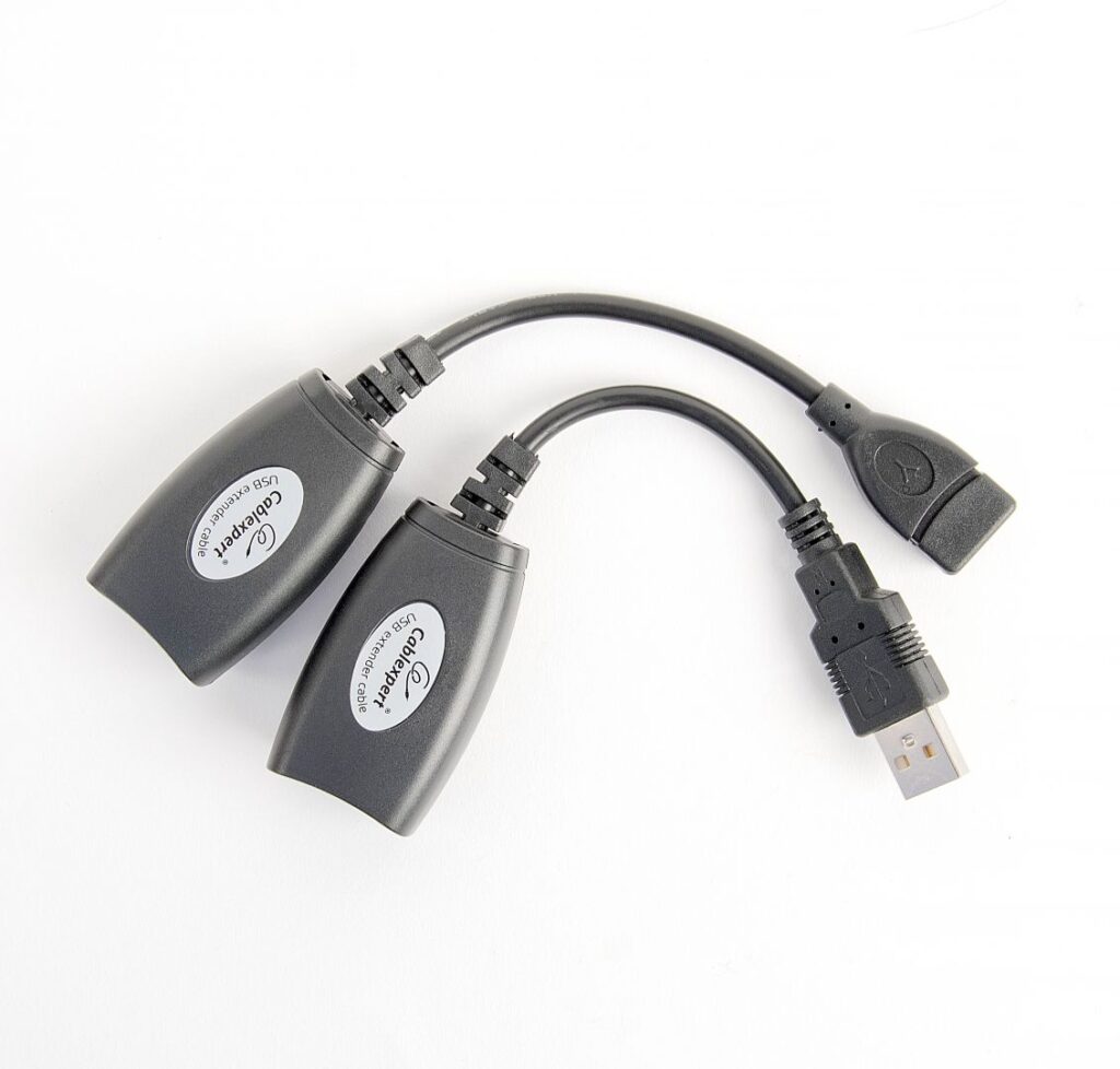 Gembird USB extender CAT5e data cable 30m Black - Image 3
