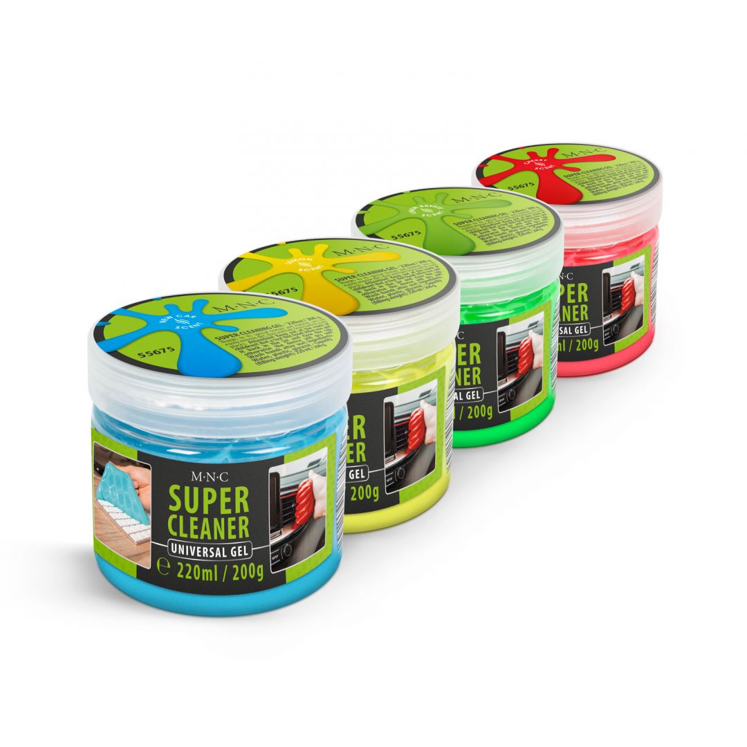 M.N.C Szuper tisztító gél műszerfalhoz, billentyűzethez 200g
