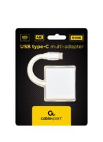 Gembird A-CM-HDMIF-02-SV USB type-C multi-adapter Silver - Image 3