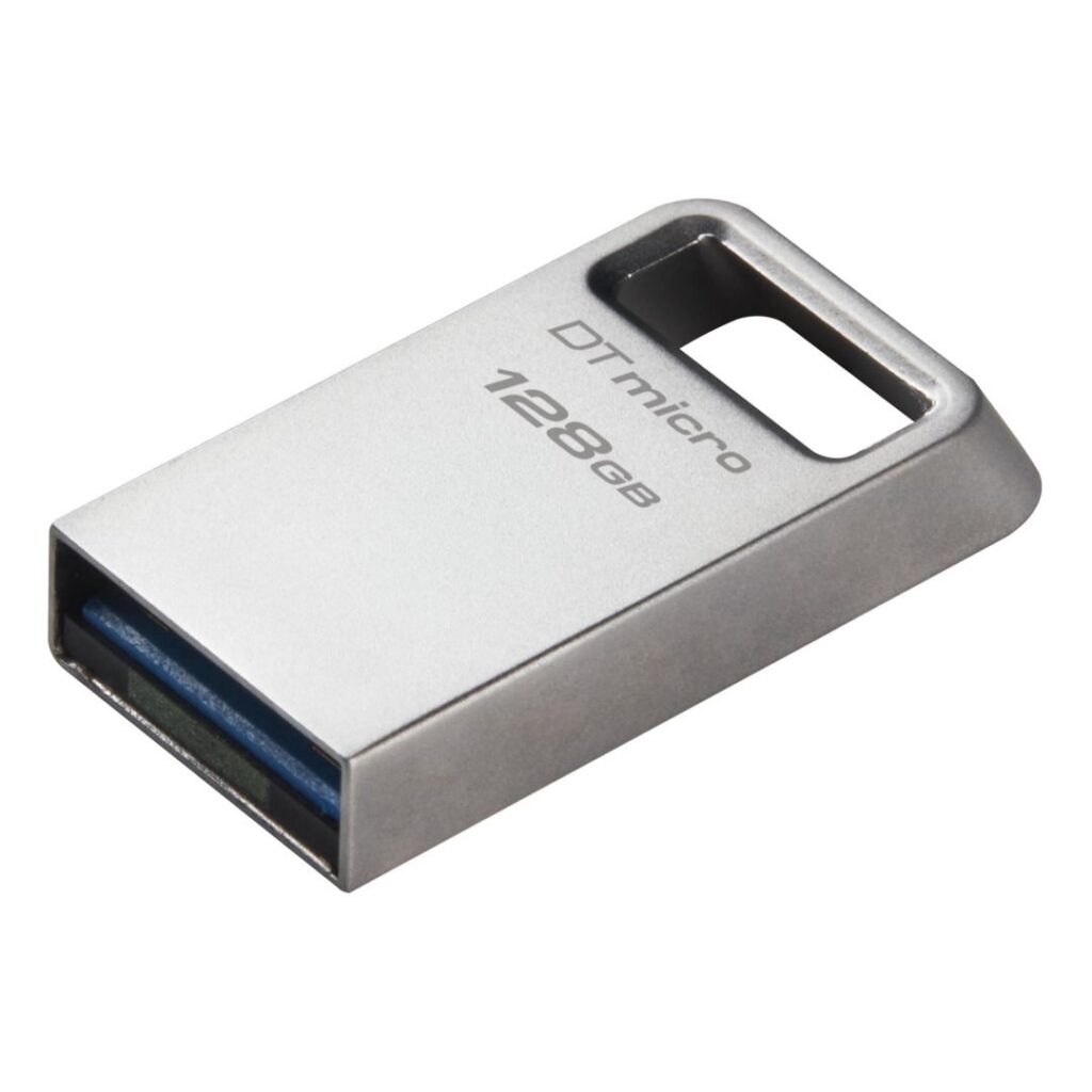 Kingston 128GB DT micro USB3.2 Silver - Image 2