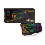 Genius Billentyűzet - Scorpion K11 Pro (Vezetékes, USB, RGB, multimédiás, fekete) - Image 3