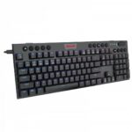 Redragon Horus, wired&2.4G&BT mechanical Keyboard, RGB, blue switch Black HU - Image 7