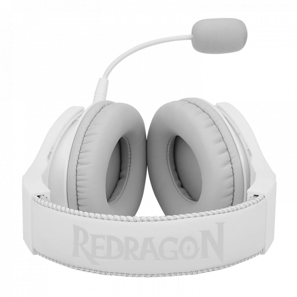 Redragon Pandora 2 White, Gaming headset w/adapter (XBOX PS4) - Image 5