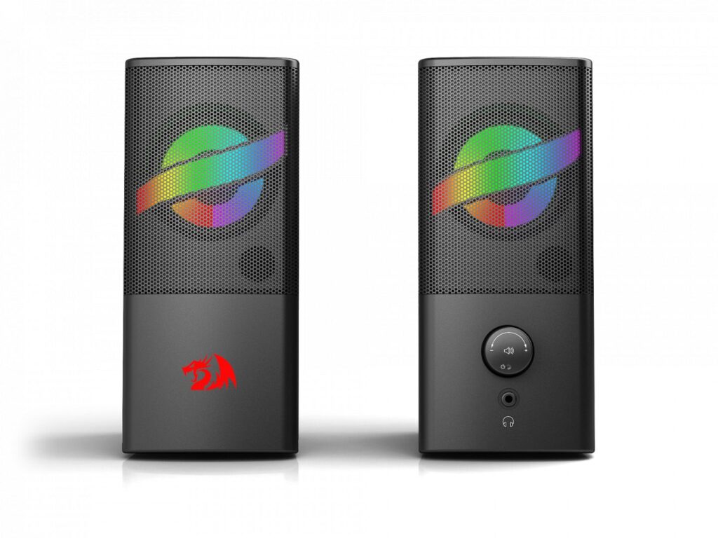 Redragon Air wired speaker Black - Image 5