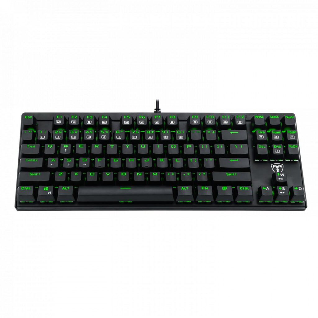 T-Dagger Corvette Wired Keyboard Blue Switch Black HU - Image 2