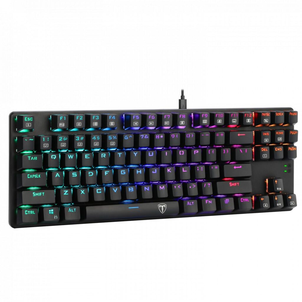 T-Dagger Bora Wired Keyboard Blue Switch Black HU - Image 3