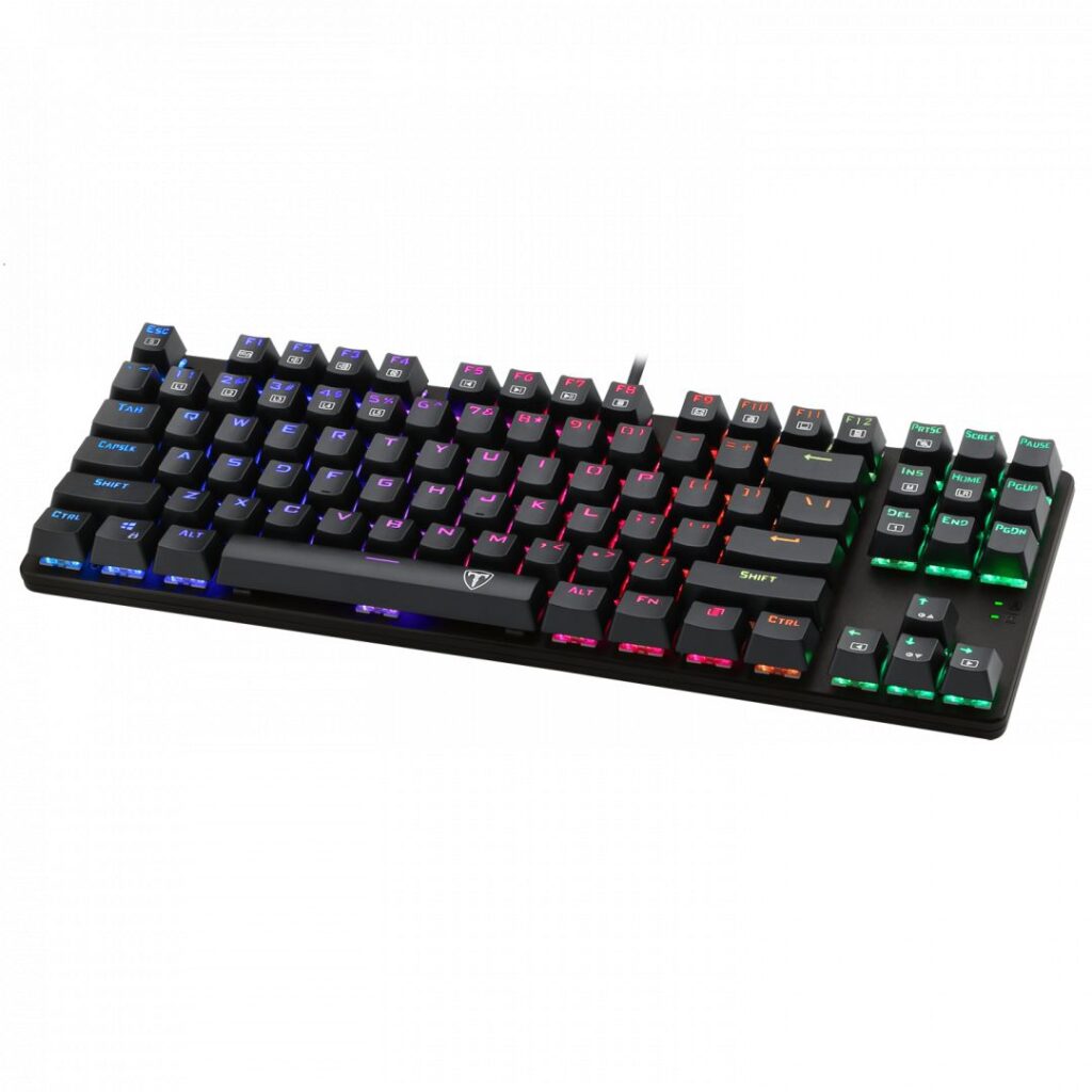T-Dagger Bora Wired Keyboard Blue Switch Black HU - Image 4