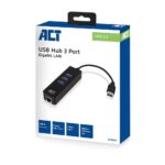 ACT AC6310 USB Hub 3.2 with 3 USB-A ports and ethernet - Image 2