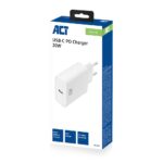 ACT AC2100 Compact USB-C Charger 20W for fast charging White - Image 6