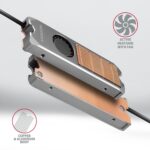 AXAGON CLR-M2FAN Heatsink M.2 - Image 3