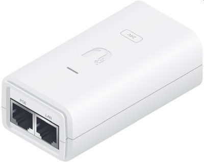 ubiquiti-poe-24-24w-g-wh-adapter-gigabit-lan-porttal-24v-1a-white_1.jpg Ubiquiti POE-24-24W-G-WH Adapter (Gigabit LAN porttal, 24V/1A) White - Image 1
