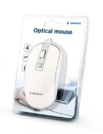 Gembird MUS-4B-06-WS Optical mouse White/Silver - Image 3