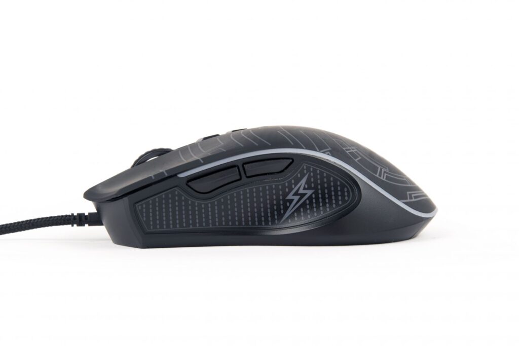 Gembird MUSG-RGB-01 Gaming mouse Black - Image 2