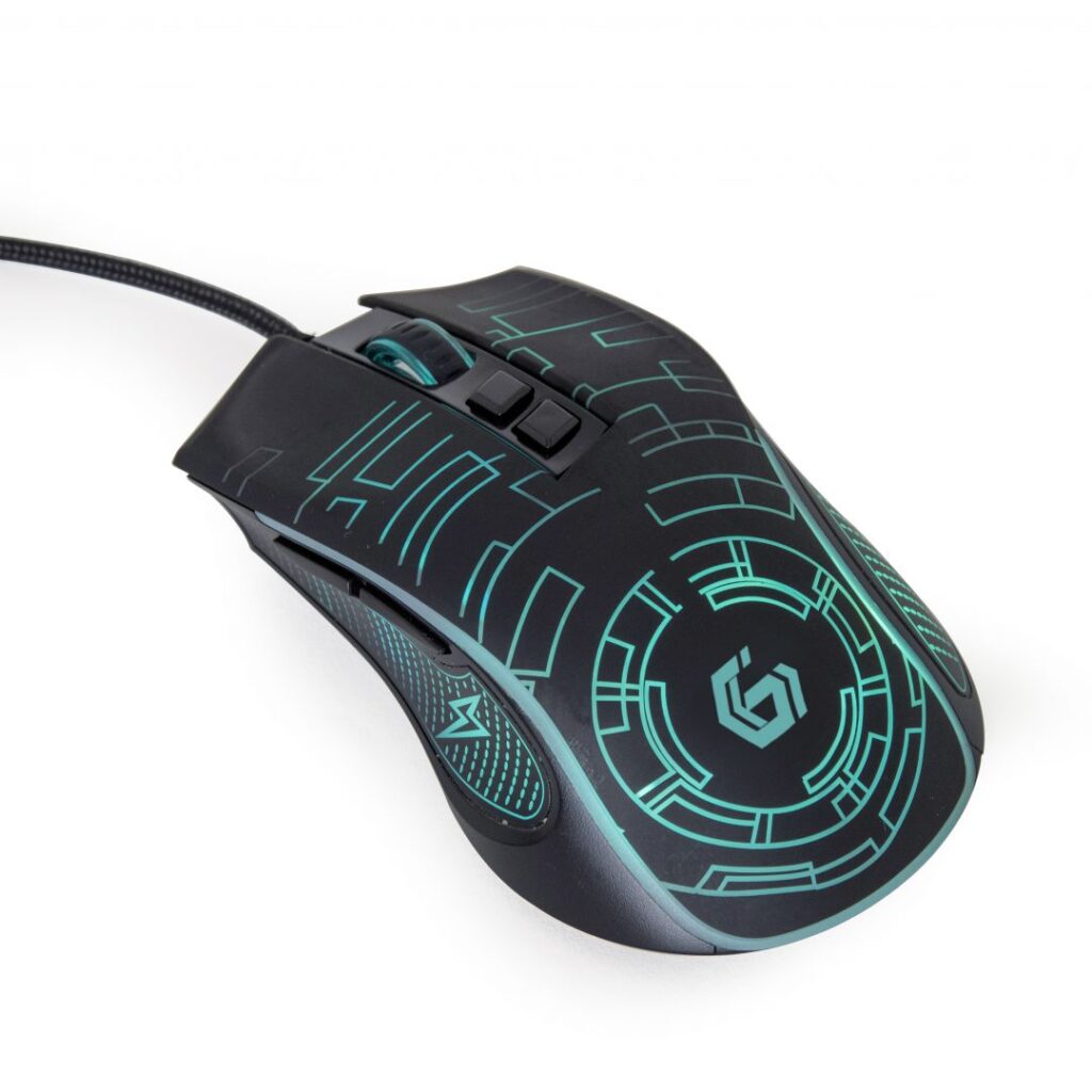 Gembird MUSG-RGB-01 Gaming mouse Black - Image 3