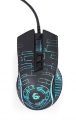 Gembird MUSG-RGB-01 Gaming mouse Black - Image 4