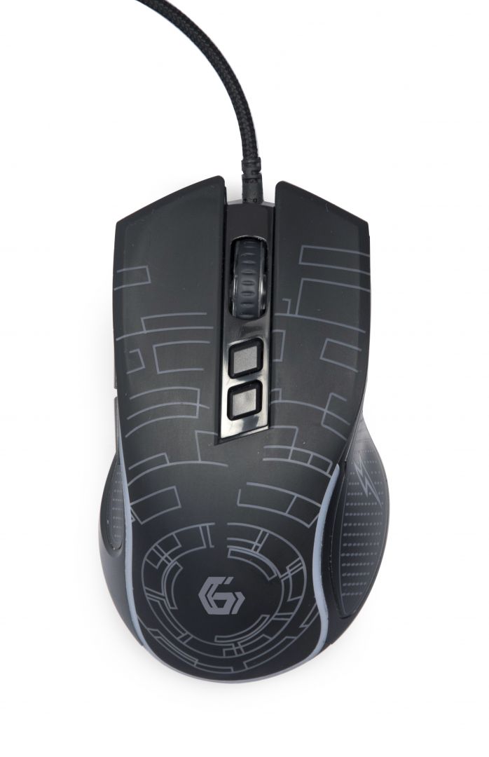 Gembird MUSG-RGB-01 Gaming mouse Black - Image 6