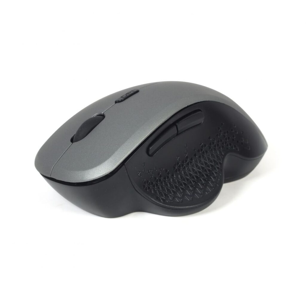 Gembird MUSW-6B-02-BG wireless optical mouse Black/Space Grey - Image 2