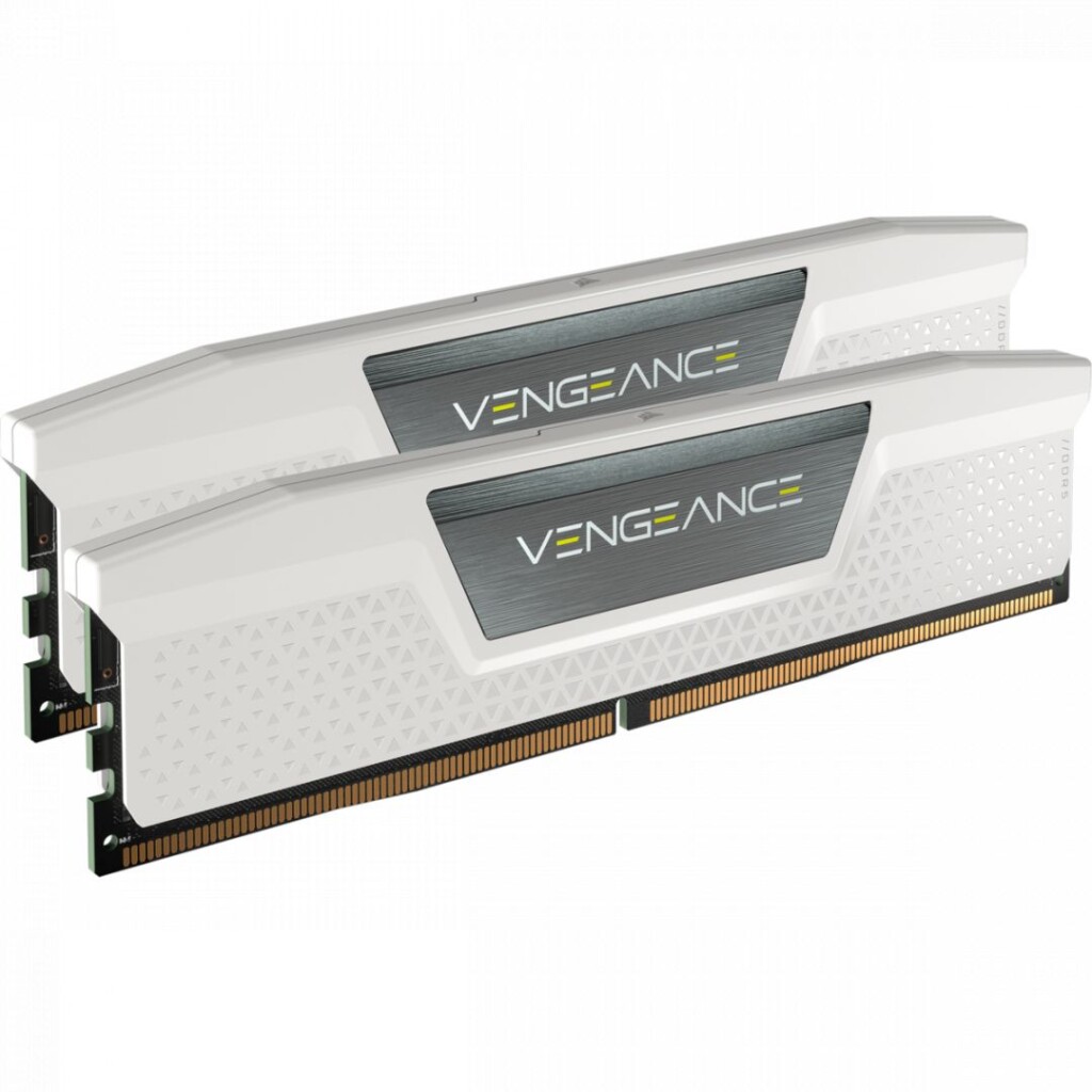 Corsair 32GB DDR5 5200MHz Kit(2x16GB) Vengeance White - Image 1