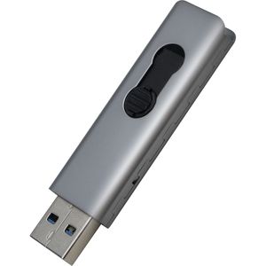 PNY 32GB Elite Steel Flash Drive USB3.1 Silver - Image 3