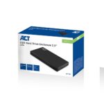 ACT AC1200 2,5" SATA Hard Drive Enclosure Aluminium USB 3.2 Gen1 - Image 3
