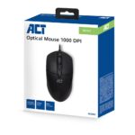 ACT Wired Optical Mouse 1000 DPI Black - Image 5