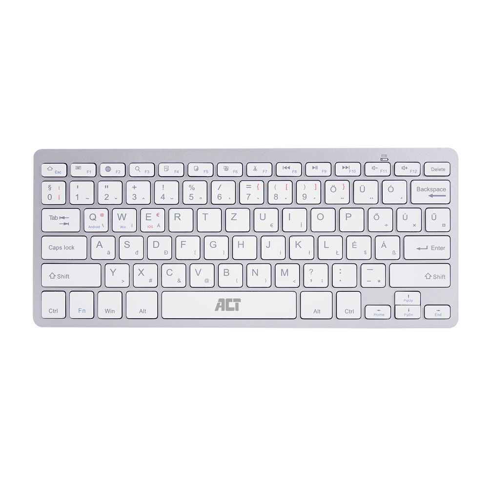 act-ac5610-portable-bluetooth-keyboard-white-hu_1.jpg ACT AC5610 Portable Bluetooth Keyboard White HU - Image 1