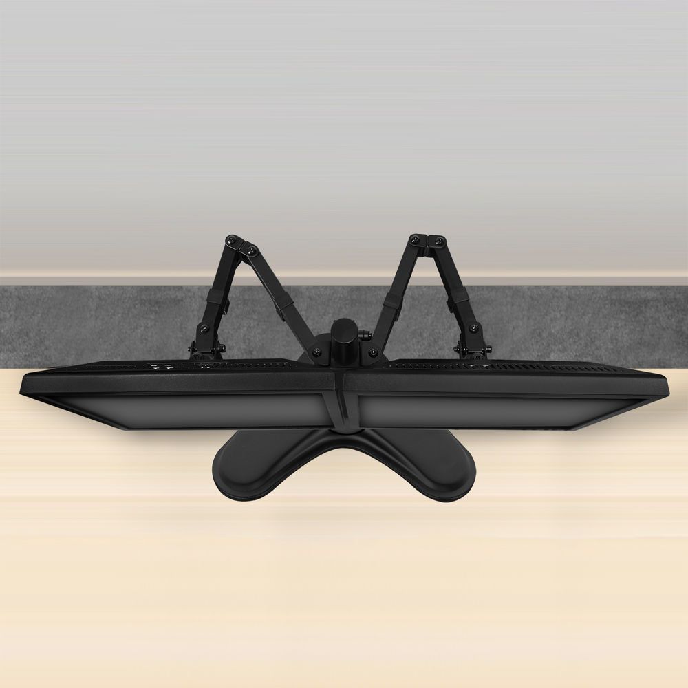 ACT AC8320 Monitor desk stand 2 screens up to 32" VESA Black - Image 2