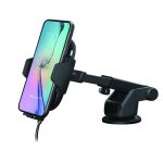 ACT AC9010 Automatic smartphone car mount with wireless charging Black - Image 5