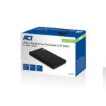 ACT AC1225 2,5" SATA hard drive enclosure screwless USB-C 3.2 Gen2 - Image 2