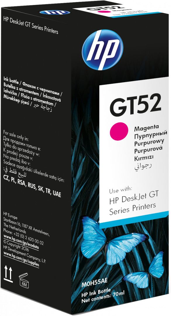 HP GT52 Magenta tintapatron - Image 1