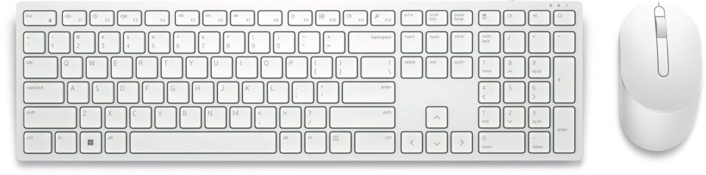 Dell KM5221W Pro Wireless Keyboard and Mouse White HU - Image 3