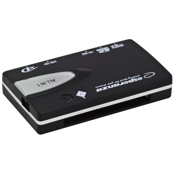 esperanza-ea129-all-in-one-usb-card-reader_2.jpg Esperanza EA129 All-In-One USB Card Reader Black - Image 2