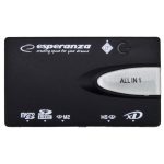 Esperanza EA129 All-In-One USB Card Reader Black - Image 4