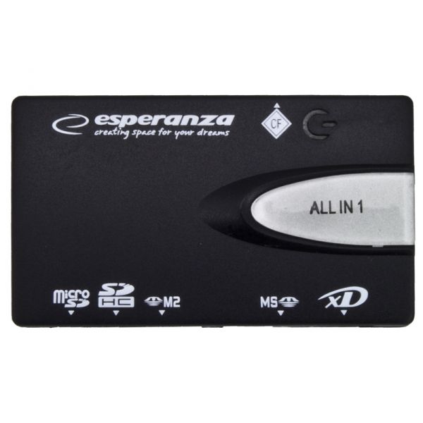 esperanza-ea129-all-in-one-usb-card-reader_4.jpg Esperanza EA129 All-In-One USB Card Reader Black - Image 4