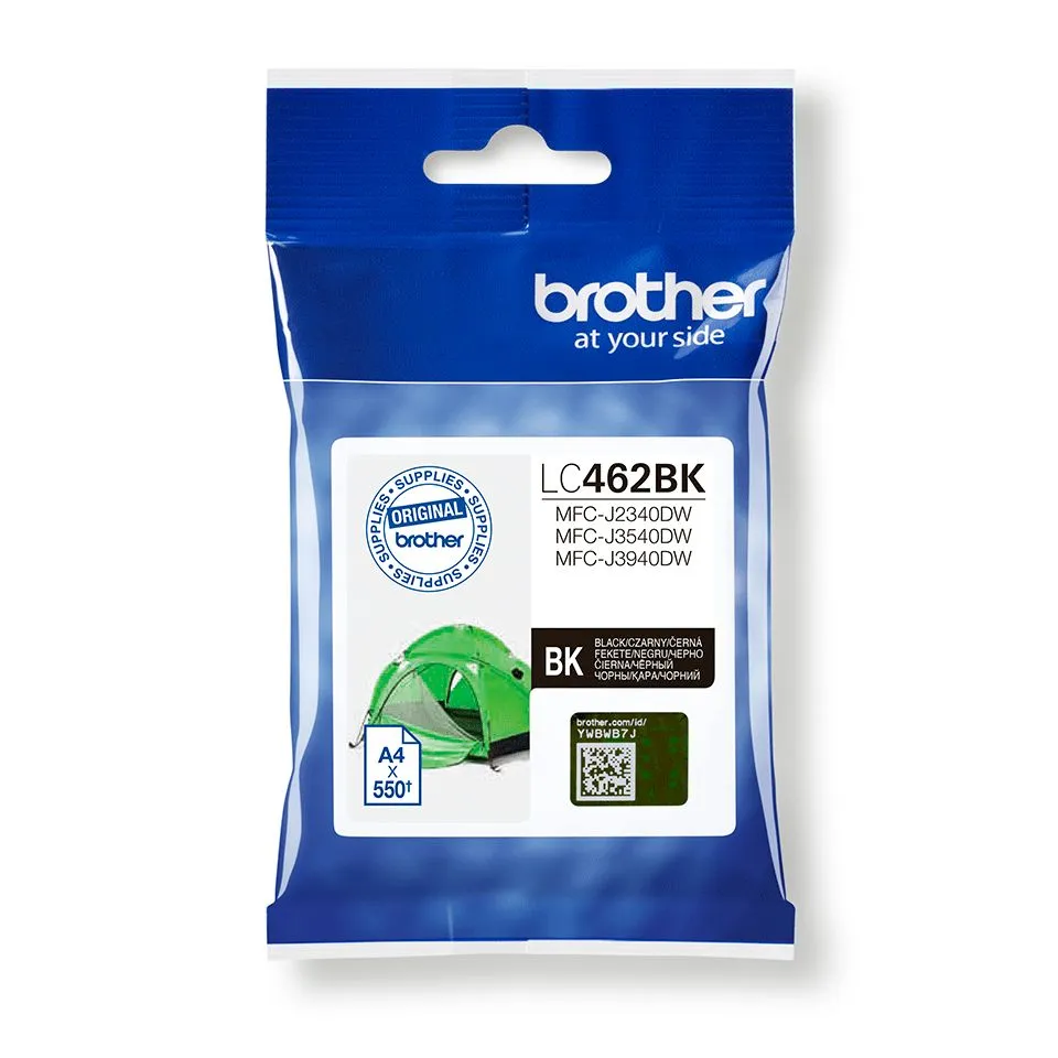 Brother LC462BK Black tintapatron - Image 2