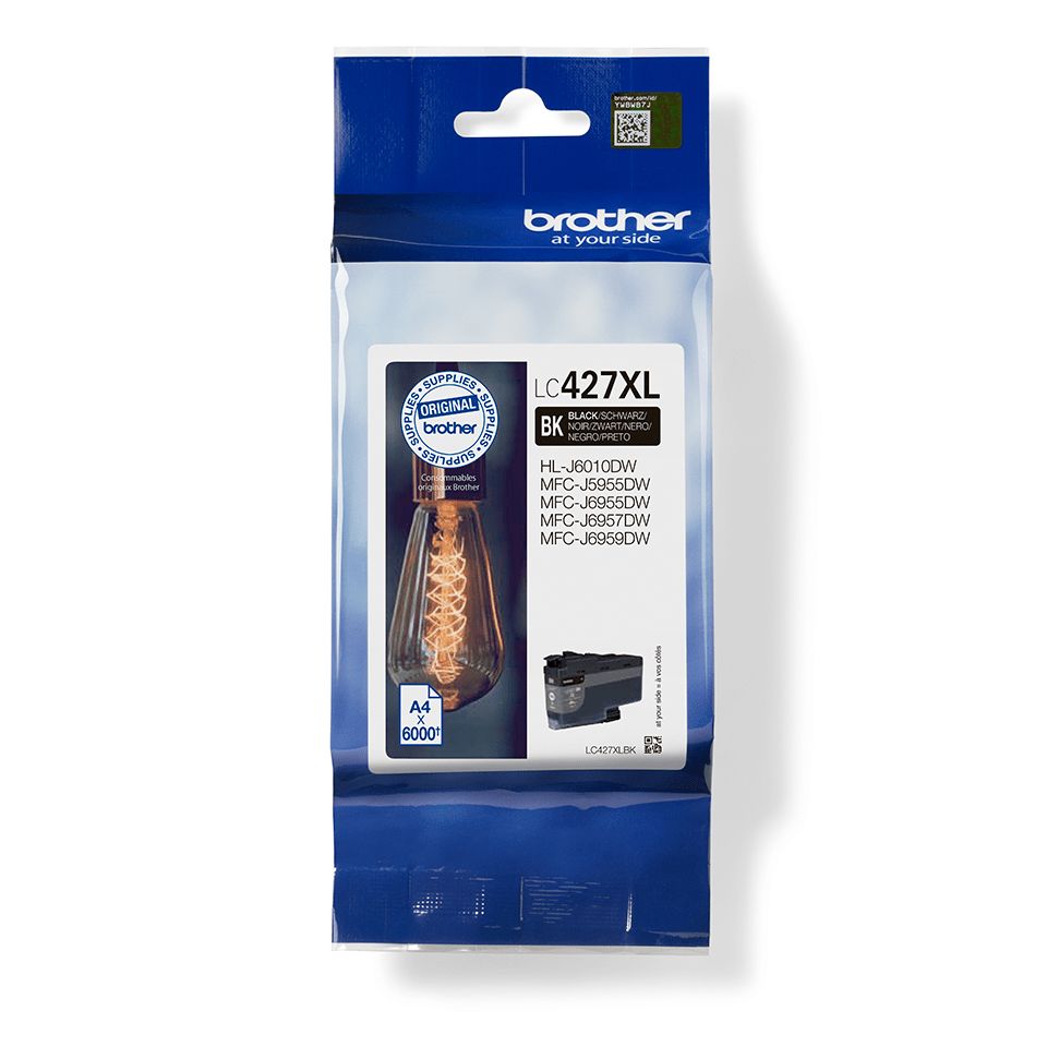 Brother LC427XLBK Black tintapatron - Image 2