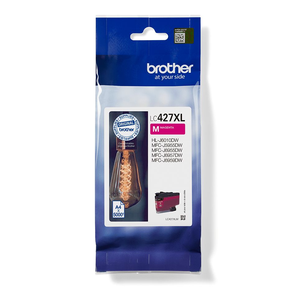 Brother LC427XLM Magenta tintapatron - Image 2