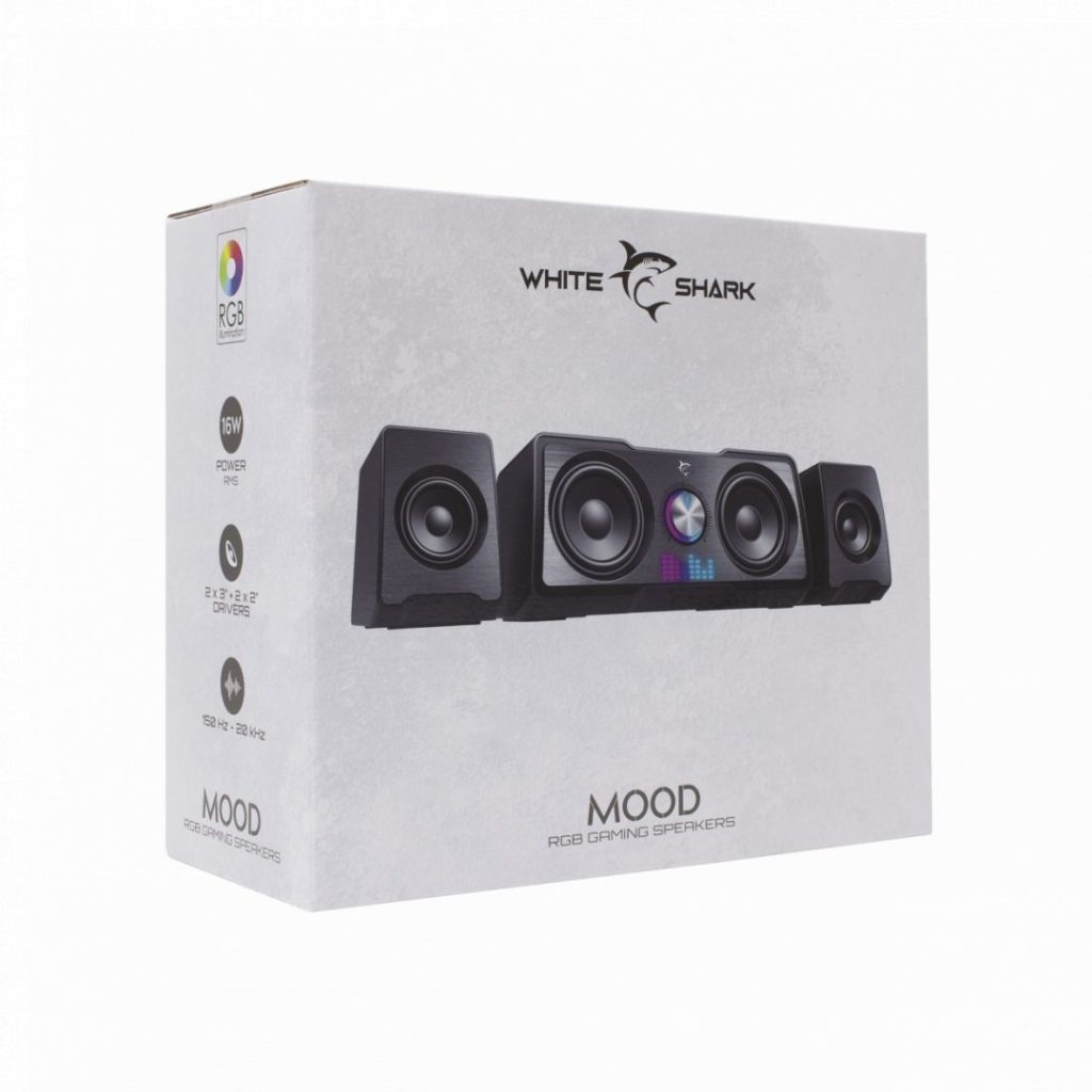 White Shark Mood Speaker Black - Image 8
