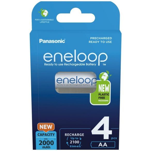 Eneloop 2000mAh AA Ni-MH akkumulátor 4db/csomag - Image 1