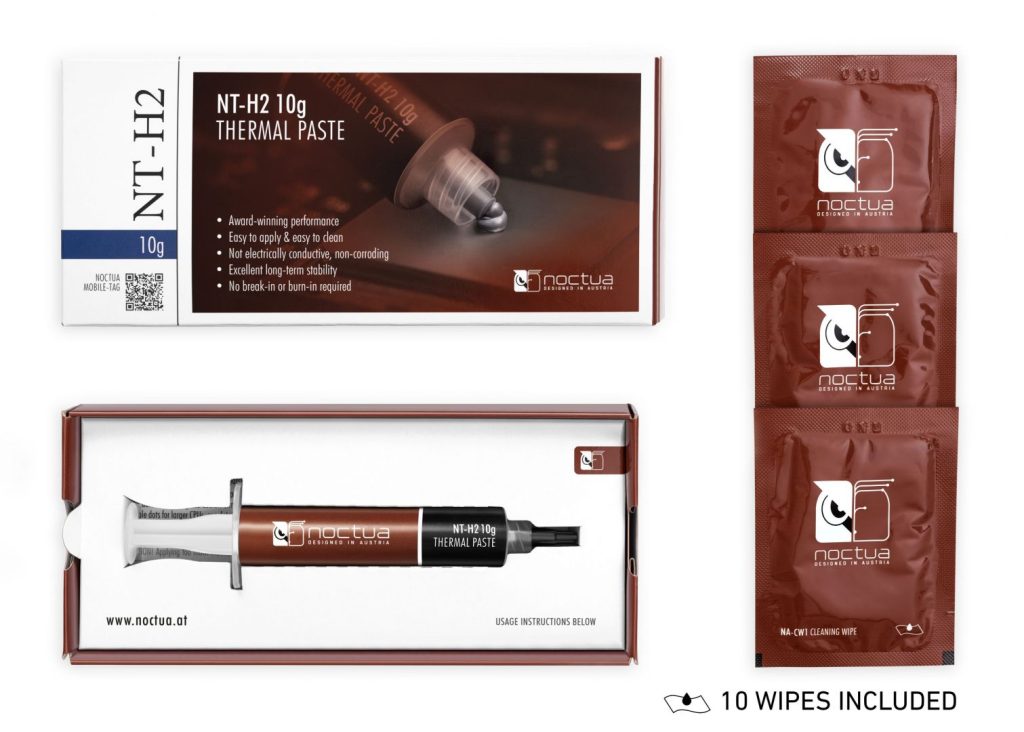 noctua-nt-h2-hovezeto-paszta-10g_3.jpg Noctua NT-H2 Hővezető Paszta 10g - Image 3