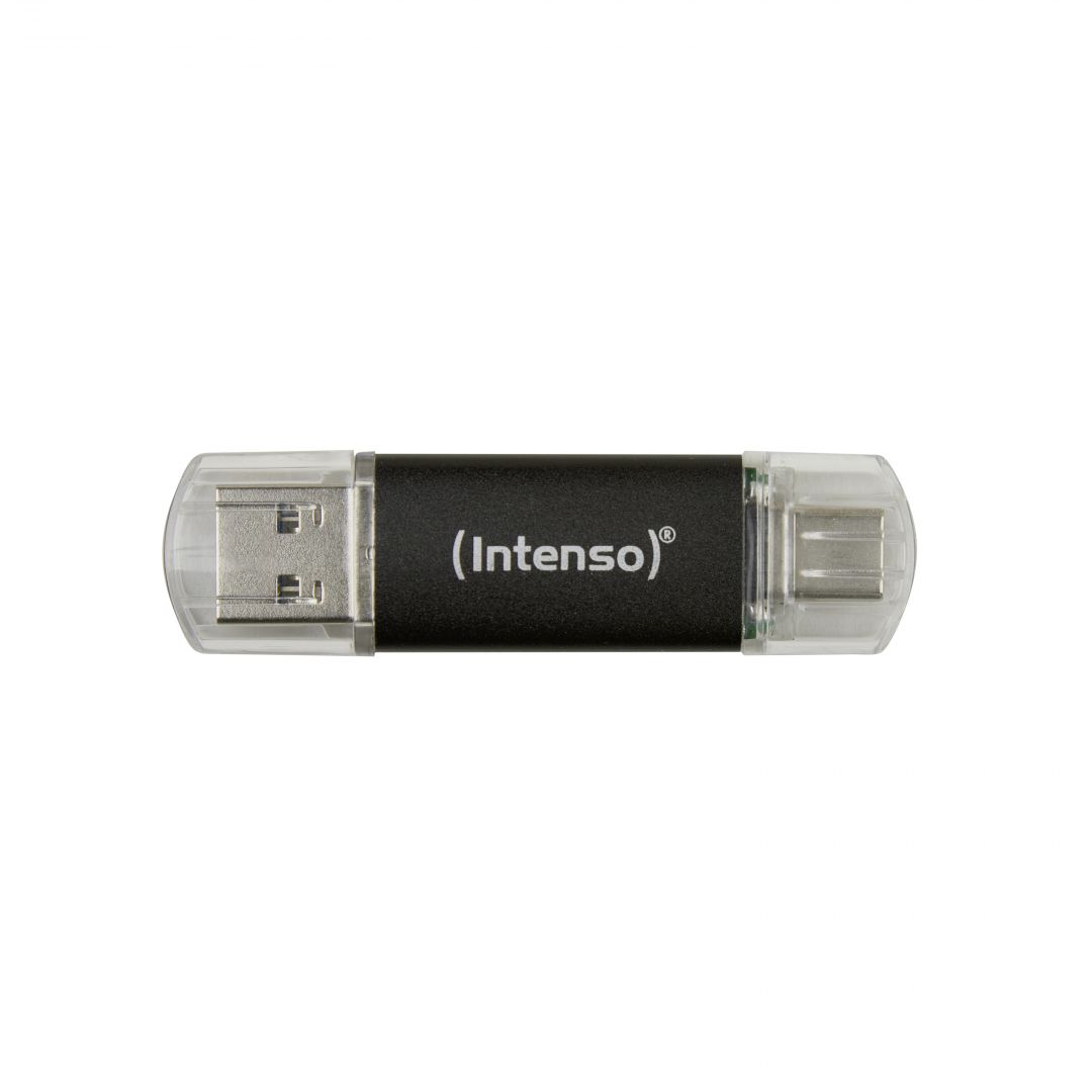 Intenso 32GB Twist Line USB3.2 Black - Image 1