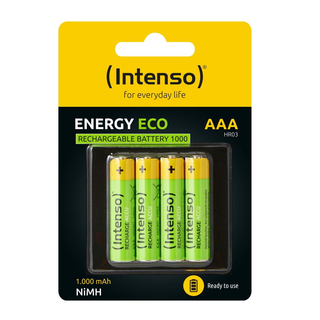 intenso-1000mah-aaa-ni-mh-akkumulator-4db-csomag_1.jpg Intenso 1000mAh AAA Ni-MH akkumulátor 4db/csomag - Image 1