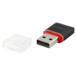 Esperanza EA134 MicroSD Card Reader Black - Image 3
