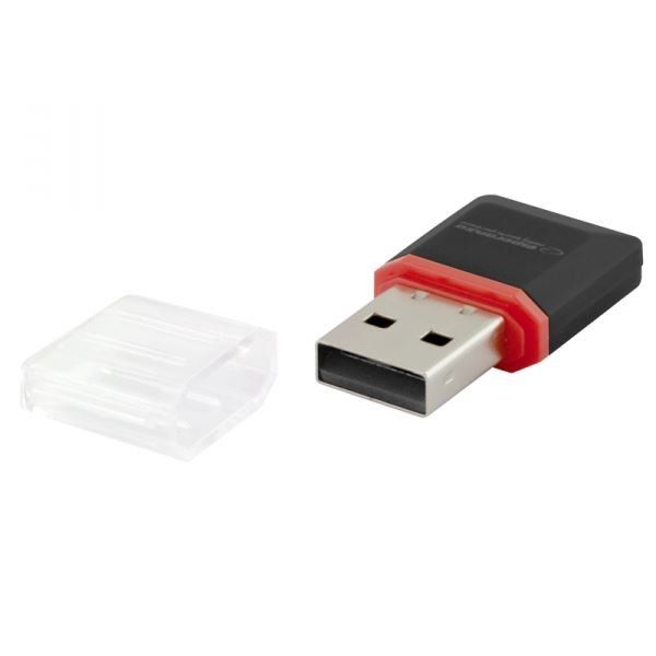 Esperanza EA134 MicroSD Card Reader Black - Image 3