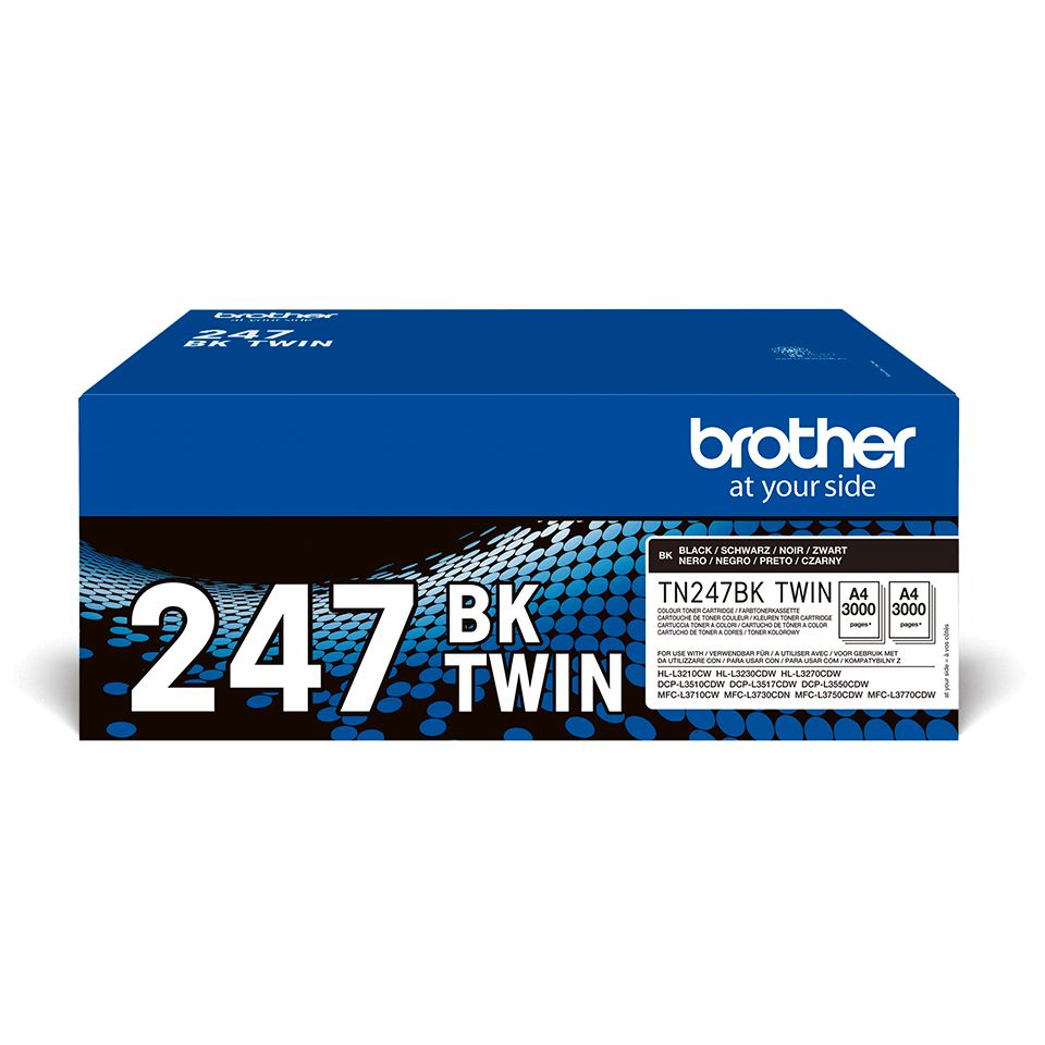 Brother TN247BKTWIN Black toner - Image 2