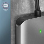 AXAGON CRE-S3C SUPERSPEED USB-C UHS-II Card Reader Black - Image 4