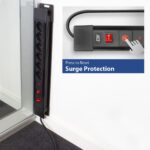 ACT AC2450 Túlfeszültségvédő Kapcsolóval 6DIN 1,5m Black - Image 4